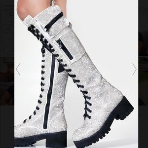 THE BLING TOUR LIMITED EDITION COMBAT BOOTS
